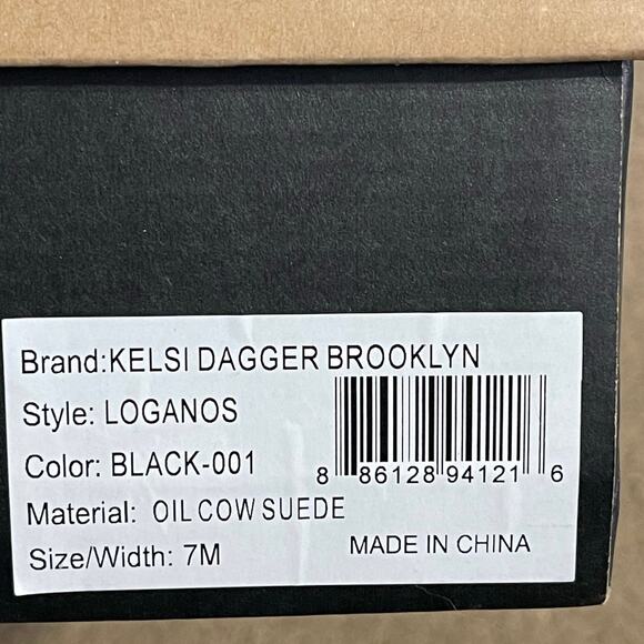 Kelsi Dagger Women's Black Suede Over the Knee Boots Style Logan Size 7 NIB - Picture 8 of 10